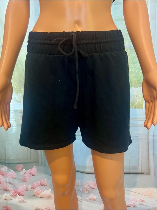 Free People Pants - Free People Black Drawstring Athletic Lounge Shorts
